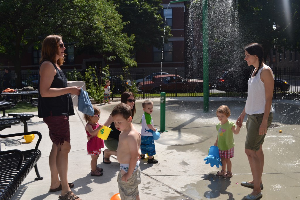 Play date at Weisman Park