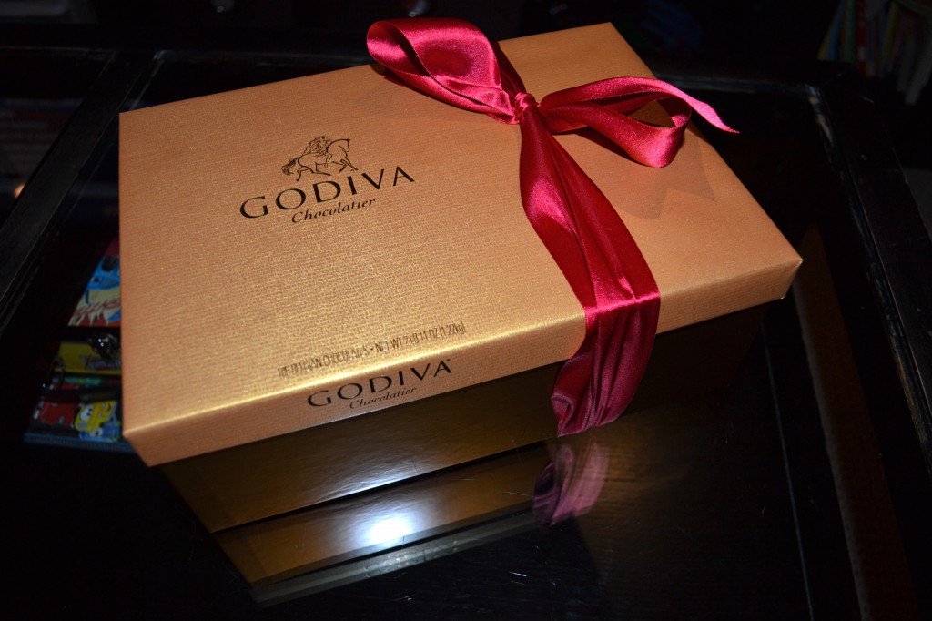 Over TWO POUNDS of chocolate!