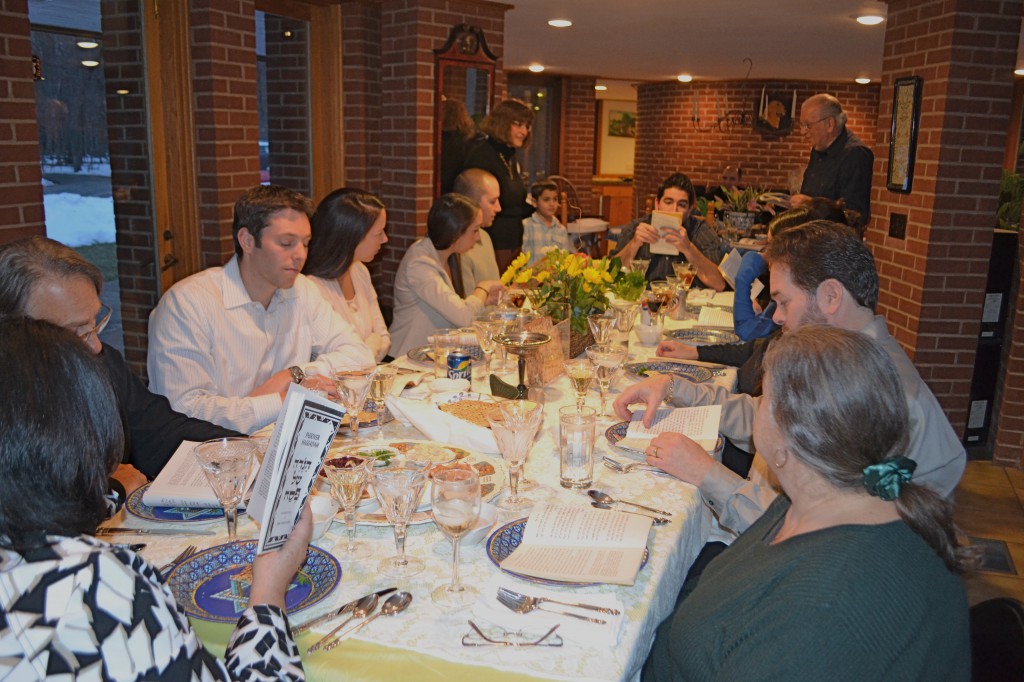 Passover Seder at Bubbie's.