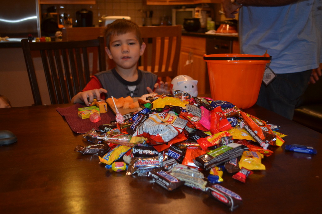How did Ben get so much more candy than Jack?