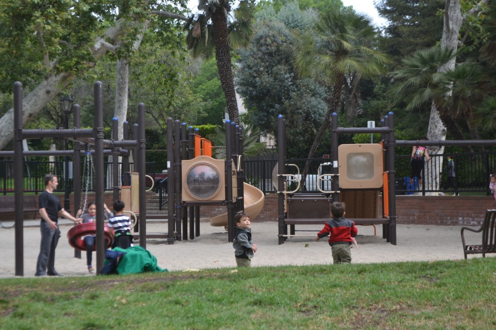 Homby was a bit of a nightmare. close to the street with lots of open exits and swing that were poorly placed.