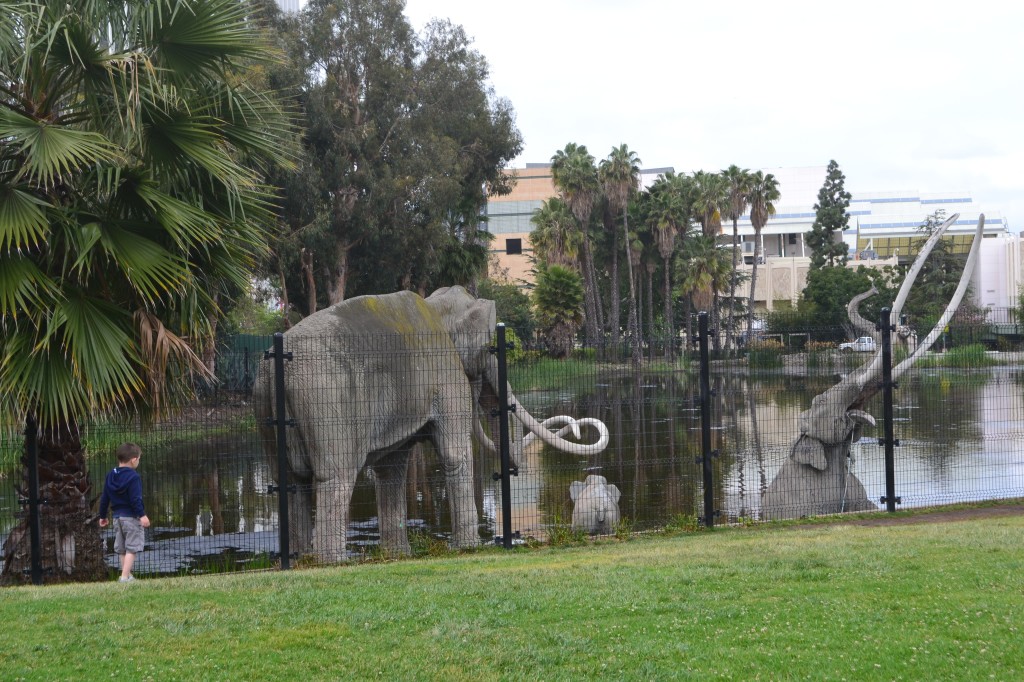 La Brea Tar Pits were better for our older kids.