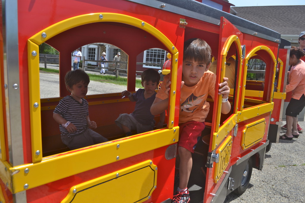 Train ride without Ben.