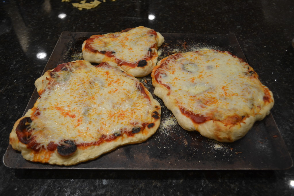 Which we used to make pizza