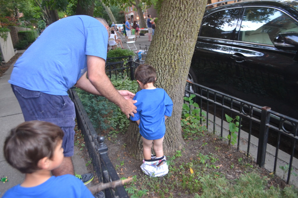 You know it's a good party when public urination is involved!