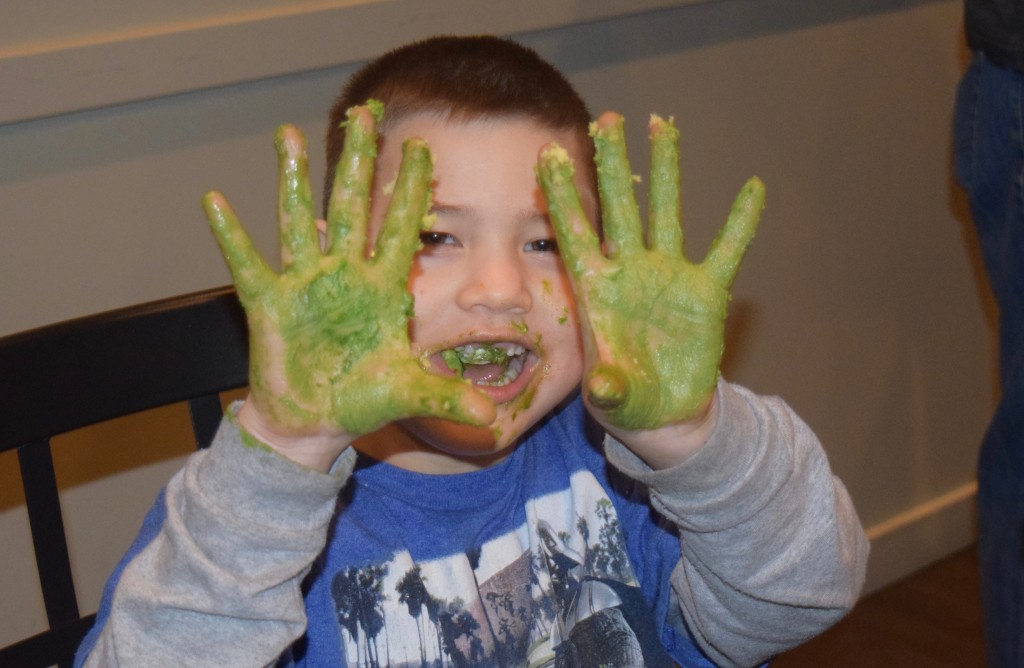 Think Ben enjoyed the cake?