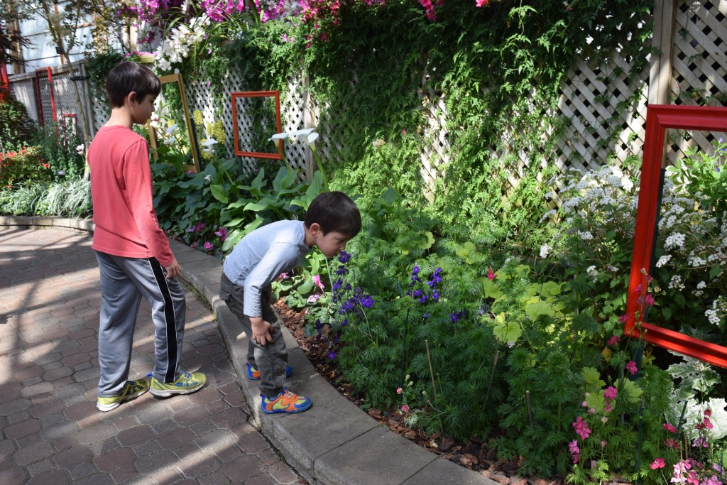 Time to stop and smell the flowers.