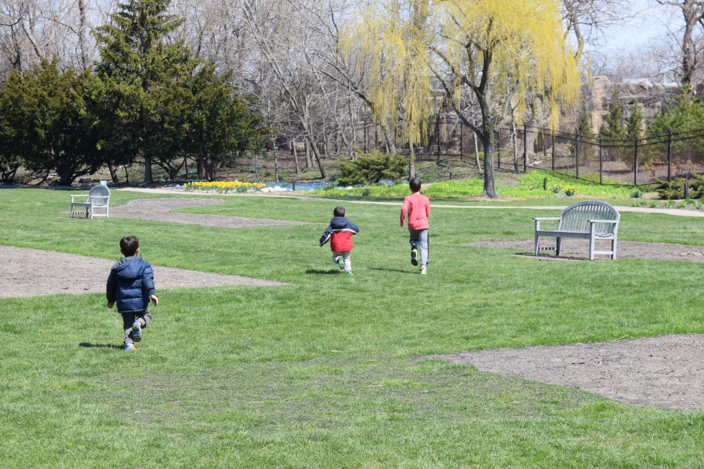 Why walk when you can run everywhere?