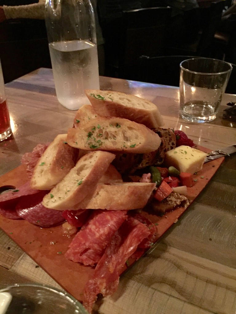 Bridge House's Cheese and Charcuterie Board
