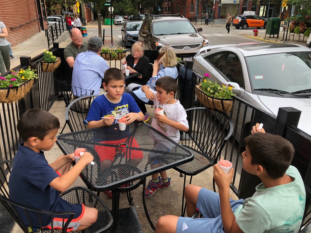 Italian Ice at Annette's