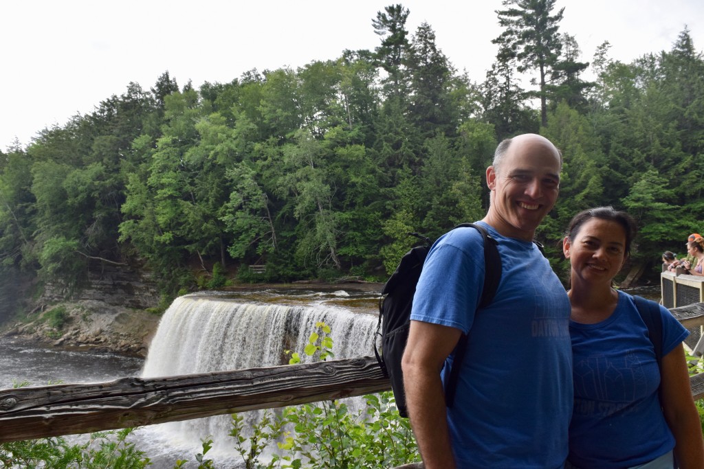 Upper Falls. Tahquamenon Falls is the second largest waterfall in the United States.