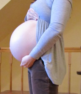 Belly at 27 Weeks