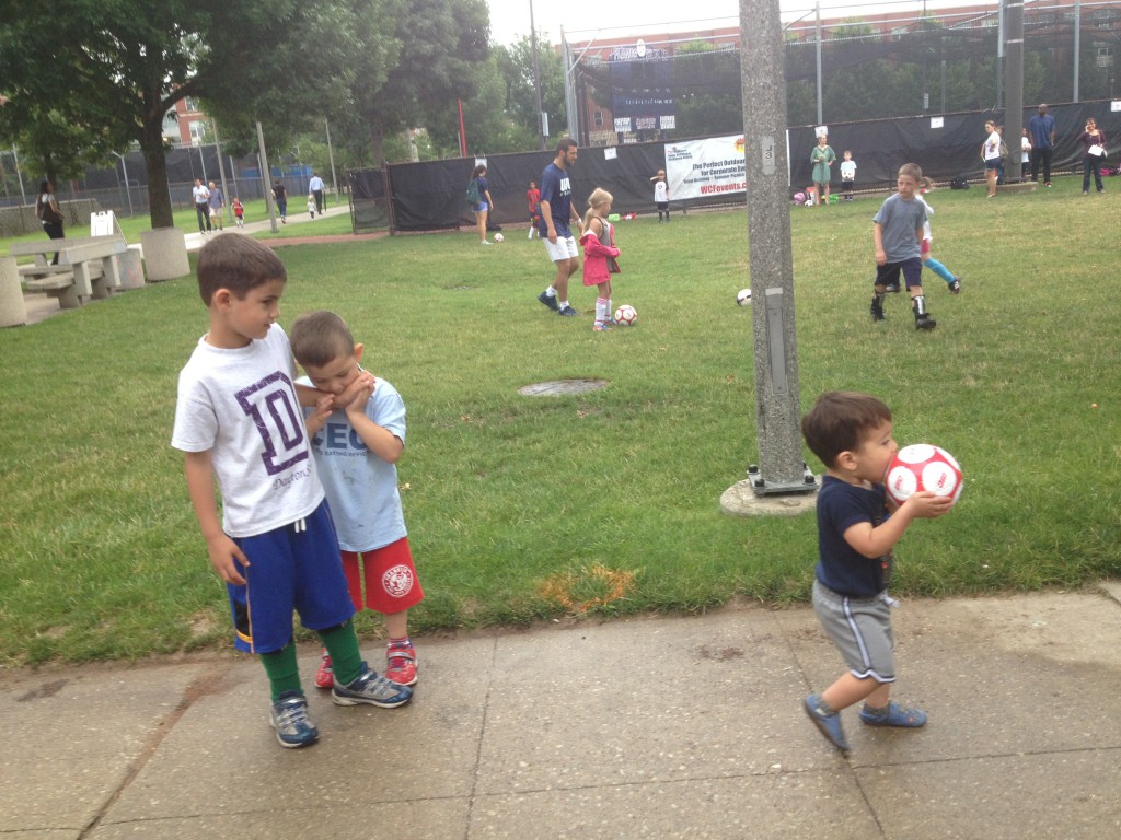 Ben didn't want to separate from Jack for soccer camp.