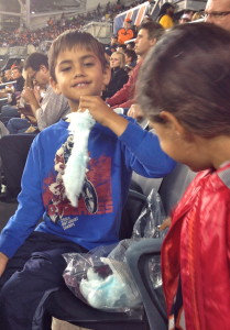 Jack's cotton candy tie.